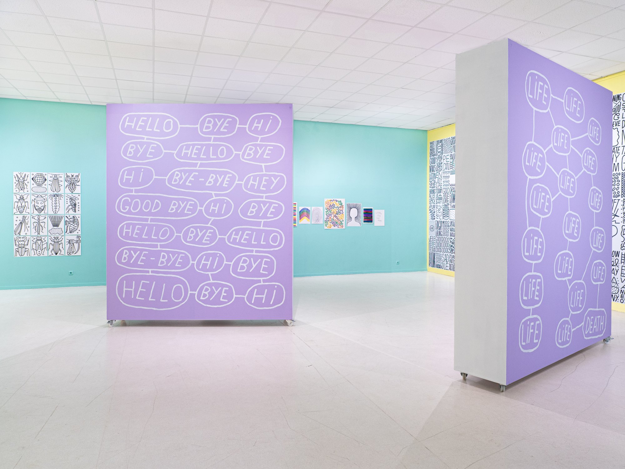 Tobias Gutmann, installation view, Klaipeda, Lithuania, 2025